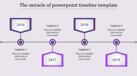 Stunning PowerPoint With Timeline Presentation Designs